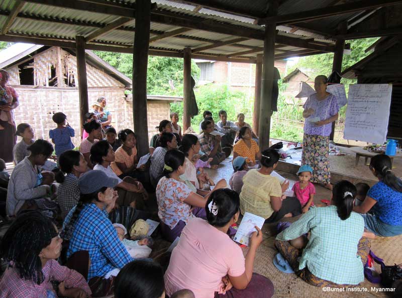 formative evaluation of a collaborative community checklist intervention in Myanmar