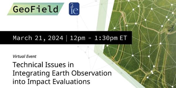 Technical issues in integrating earth observation into impact evaluations