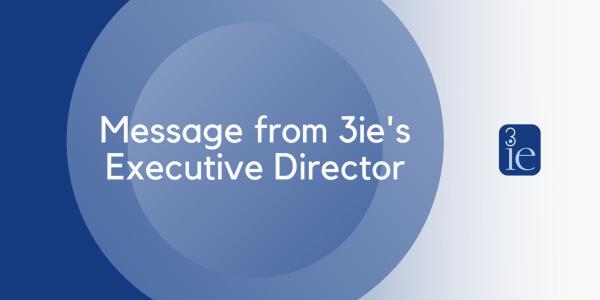 Message from Executive director