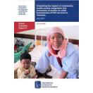 Evaluating the impact of community health worker integration into prevention of mother-to-child transmission of HIV services in Tanzania