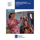 Engaging communities for increasing immunisation coverage: what do we know?
